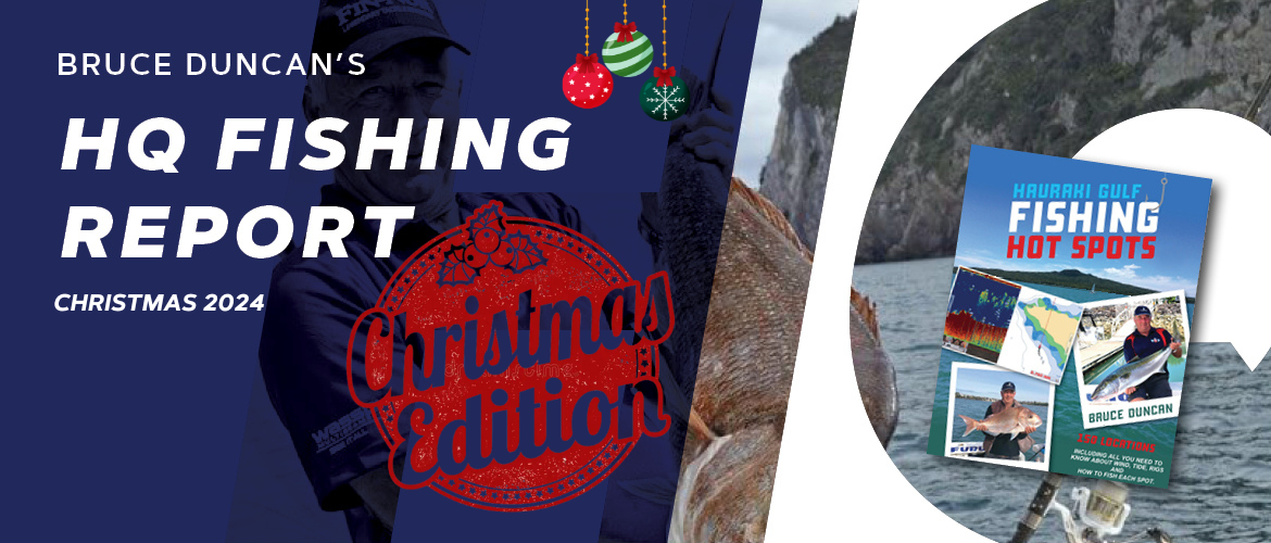 HQ Fishing Report with Captain Swish | Christmas edition 2024 | Haines Hunter HQ