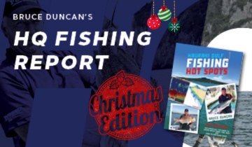 HQ Fishing Report with Captain Swish | Christmas edition 2024 | Haines Hunter HQ